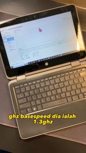 LAPTOP MURAH BAWAH SERIBU HP Probook / X360 SERIES  - 8GB RAM - 512GB SSD - Jeneral Geek Lipat Touchscreen Stylus