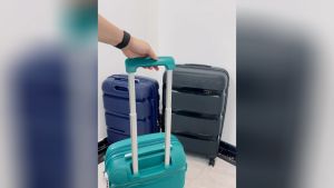 SEA CHOICE Expandable Suitcase Luggage with 20/28 Inches Lightweight Suitcase Travel Hand Luggage PP Material Suitcase with 4 Spinner Wheels and TSA Lock YKK zipper