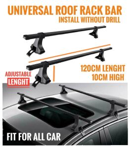 Car Roof Rack Roof Bar Carrier Car Luggage Carrier Basket Bicycle Rack Universal Roof Rack Roofbar Bumbung Rak Kereta Car Bicycle Van Suv 4x4 Pick Up Roof Rack Roof Bar Axia Myvi Saga vvt BLM FLX Persona bezza iriz aruz viva kenari kelisa alza wira kancil
