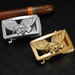 Pure Steel Stainless Steel Mens Automatic Buckle Head Trouser Buckle Accessories Fashionable Business Casual Belt Buckle