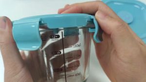 Payoe Tempat Makan Bayi Kaca Kotak Makan Mpasi Bayi 180/200ML Baby Food Container