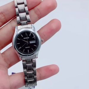 นาฬิกา CA รุ่น LTP-V006D-1B2UDF นาฬิกาผู้หญิง แฟชั่น แบบทางการ หรูหรา กันน้ำได้ สายนาฬิกา สแตนเลส ขนาด 28 มม แถมกล่องแบรนด์ฟรี