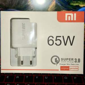 CHARGER 65W SUPER VOOC FAST CHARGING MICRO USB / CHARGER XIAOMI