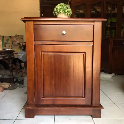 NAKAS JATI SIDE TABLE 50x40x65 cm MEJA SISI GRATIS ONGKIR JAWA DAN JABODETABEK