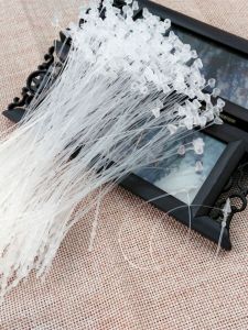 โปร่งแสง พลาสติก DIY ผู้ถือป้ายแท็กปุ่ม Snap ป้ายเสื้อผ้าแขวนคลิป Snap อนุภาคสําหรับอุปกรณ์เสริมแฟชั่น