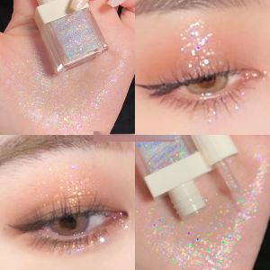 Gogebear Fairy Liquid Eyeshadow Highlighter Shiny Sparkling Pearl Brightening Eye Makeup Set for All Skin Types Made in China