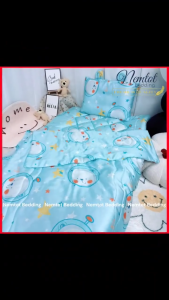 🌵LỤA LYOCELL 80S🌵 Bộ Nệm Gối Cho Bé Đi Học Lyocell 80S Mềm Mát Cao Cấp Gồm Nệm Chăn Gối Kèm Túi Đựng _ Nemtot Bedding