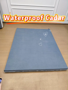 100% Waterproof Mattress Protector with 10" Deep Pocket Double Zipper Dust Mite Protection Machine Washable.
