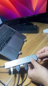 Hub Type C to HDMI 4K 60Hz cho Macbook/iPad/Laptop/Điện thoại Hub chuyển đổi type C sang HDMI Cổng chuyển đổi Type C.