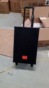 เบสแน่นมาก ไมค์ปรับเสียงแบบมืออาชีพ MN31ตู้ไม้ล้อลาก กลางแหลม เบส 12 กม 3 ตู้