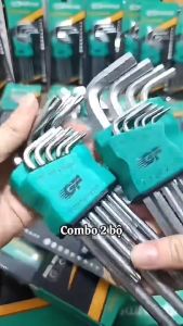 Bộ Lục Giác Đa năng Lục đầu bi hoặc đầu bông chính hãng 9 món Gofuther chất lượng tiện dụng