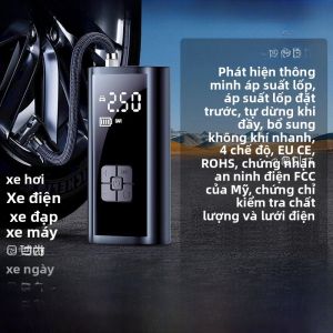 HELLOLEIBOO | Bơm lốp xe hơi điện di động không dây Leibin Bơm khí nén xe hơi Bơm lốp xe hơi nhỏ Bơm lốp xe hơi cầm tay Bơm lốp xe hơi dùng trong nhà máy