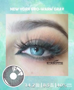 【COD】Softlens NEWYORK Series 1Pasang Lensa Kontak Warna Alami Matasoftlens Mata Korea Sofens Diameter 14.2mm