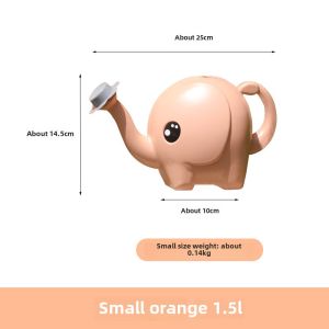 Thickened Watering Pot For Home Cute Kids Watering Can Gardening Plastic Watering Device Green Watering Flower Sprinkling Can Shower Pot