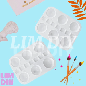 Sỉ Combo Khay Pha Màu Chữ Nhật 10/20/30/40/50 14.5x19.5cm – Nhựa Dày Chắc Chắn Tiện Dụng Cho Tô Tượng Họa Sĩ LIM DIY