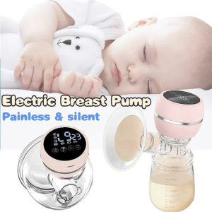 Wearable Electric Breast Pump Painless&silent Handsfree Portable Mute Large Suction Rechargeable