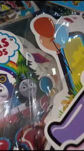 Banner Ulang Tahun Bentuk Karakter / Bunting Flag Karakter / Banner Ulang Tahun Karakter