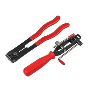 CV Joint Boot Clamp Pliers Set Ear Type Hose Clamp Tool Heavy Duty Banding Tool for Car Axle Dust Cover Repair