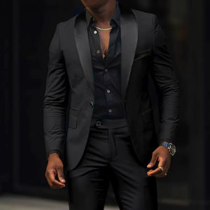 Formal Men Suits Spacial Design Buttons Blazer Pants Business Wedding Groom Prom Tailored Made Suits For Men