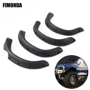 Bộ Chắn Bùn Cao Su Bảo Vệ Vòm Bánh Xe Tỷ Lệ 1/10 Cho Xe RC TAMIYA Bruiser HiLux LC70 TF2 Mojave Rock Crawler