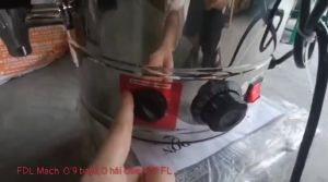 Nồi 15L dùng nấu nước phở mắm nước sôi mâm nhiệt đặt bàn