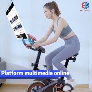 【COD】Alat Fitness Spinning Bike Sepeda Statis Sepeda Fitness/Spinning bike Sepeda Statis peralatan fitness dalam ruangan yang sangat tenang