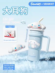 VRIUKNT | Cốc Giữ Nhiệt Inox Hấp Dẫn Có Ống Hút