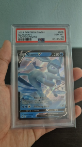 PSA 10 Glaceon V #038 HOLO Crown Zenith - Scarlet & Violet English (2023) - Pokemon Card GRADED