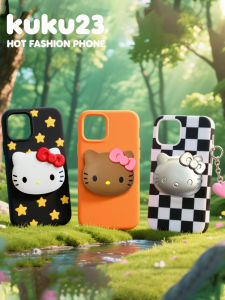 Kitty Cat Cute Cartoon Phone Airbag Stand Magnetic Silver Plated Silicone Cap Bubble PPS Universal Mobile Phone Holder