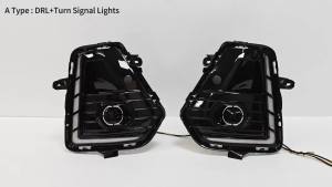 New For Toyota RAV4 2026 LE SE XSE XLE Premium L‑Shape LED DRL Daytime Running Light Angel EyesWhite/Yellow Front Fog Lamp