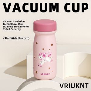 VRIUKNT | Cute High Aesthetic Portable Mini Thermal Mug