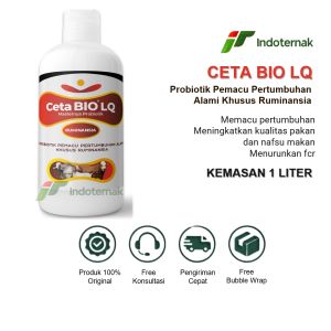 CETABIO LQ RUMINANSIA - Probiotik Pemacu Pertumbuhan Alami Untuk Ruminansia