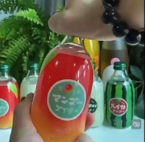 Tomomasu Sparkling Soda Drink 300ml Watermelon Peach Hami Melon 友树汽水白桃味西瓜味哈密瓜味