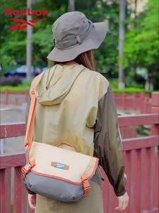 Reebok | Lightweight Travel Leisure Commuter Canvas Saddle Bag