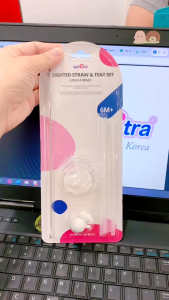 Bộ Ống Tập Hút Spectra Chính Hãng – Kèm Bóng Trọng Lực và Cọ Rửa An Toàn Cho Bé