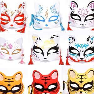 Japanese Cat ถูกส่งจากไทย - หน้ากากผลิตอุปกรณ์สําหรับงานรื่นเริง ปาร์ตี้มาก ส่งไวส่งเร็ว