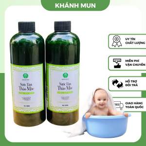 Nước Tắm Thảo Dược Cho Bé Ngừa Rôm Sảy Người Viêm Da