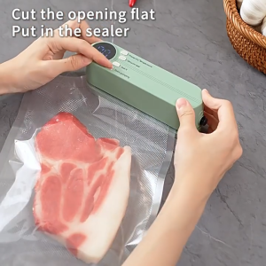 YOWXII🔥 Food vacuum packaging machine household automatic vacuum sealing machine sealer machine vacuum bag  portable Vacuum Sealer
