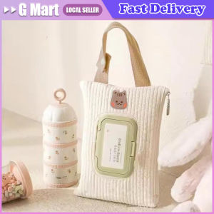 Cute Bear Rabbit Tissue Holder For Car Fuzzy Tissue Box Dispenser Paper Towel Storage Container Wrapper Hanging For Home Office