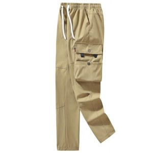 Plaid Workwear Pants: New Design & Thick Fabric Mountaineering Pants