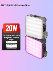 ZHIYUN | Colorful RGB LED Portable Magnetically Attachable Light 20W