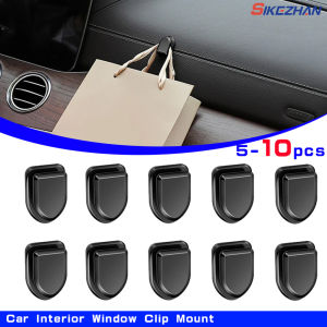 Mini Car Hooks Interior Storage Holder for USB Cable Headphone Key Self-Adhesive Dashboard Wall Hanging Hook Auto Accessories