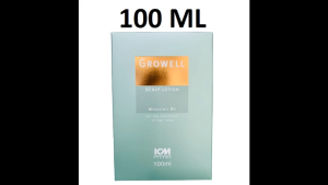 【SG Ready Stock】100% Original Growell 5% Scalp Lotion 100ml growell minoxidil 5