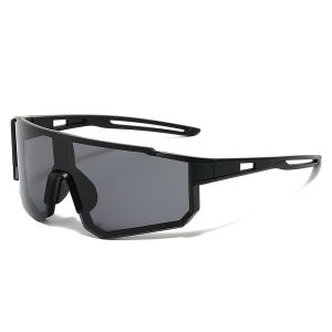 JN IMPRESSION ใหม่แว่นตาปั่นจักรยานแว่นตากลางแจ้งกันลมและกันน้ำข้ามชายแดนแว่นกันแดดเลนส์ชิ้นเดียวขายส่ง