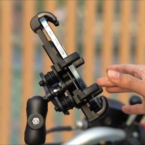 BSDDP 360 Rotations Premium Phone Holder Motorcycle Solid Sturdy Motosikal Pemegang Telefon Handphone Grabfood FoodPanda