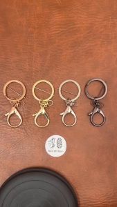 Móc Khóa Càng Cua Tôm Hùm Chất Hợp Kim Mạ Điện Phụ Kiện Làm Túi Đeo Bóp Ví Da Handmade DIY