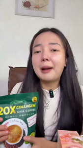 20X Collagen Chia Coffee For Weight Management Anti-Aging Whitening Skin 100% Organic 10pcs