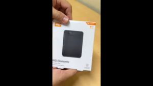 Ổ cứng di động 2.5" 1TB Western Elements WDBUZG0010BBK-WESN (Màu đen) CHính Hãng