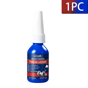 LOOLIFL | 271 243 50g Screw Lock Threadlocker Red Screw Glue Thread Locking Agent Anaerobic Glue Anti-loose Universal Thread Sealants Tool