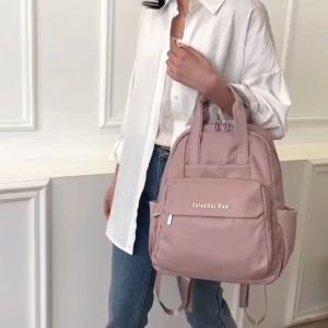 Tas Colorful Fox 2329 Tas ransel colorful fox nilon waterproof tas ransel wanita import muat laptop 14inci